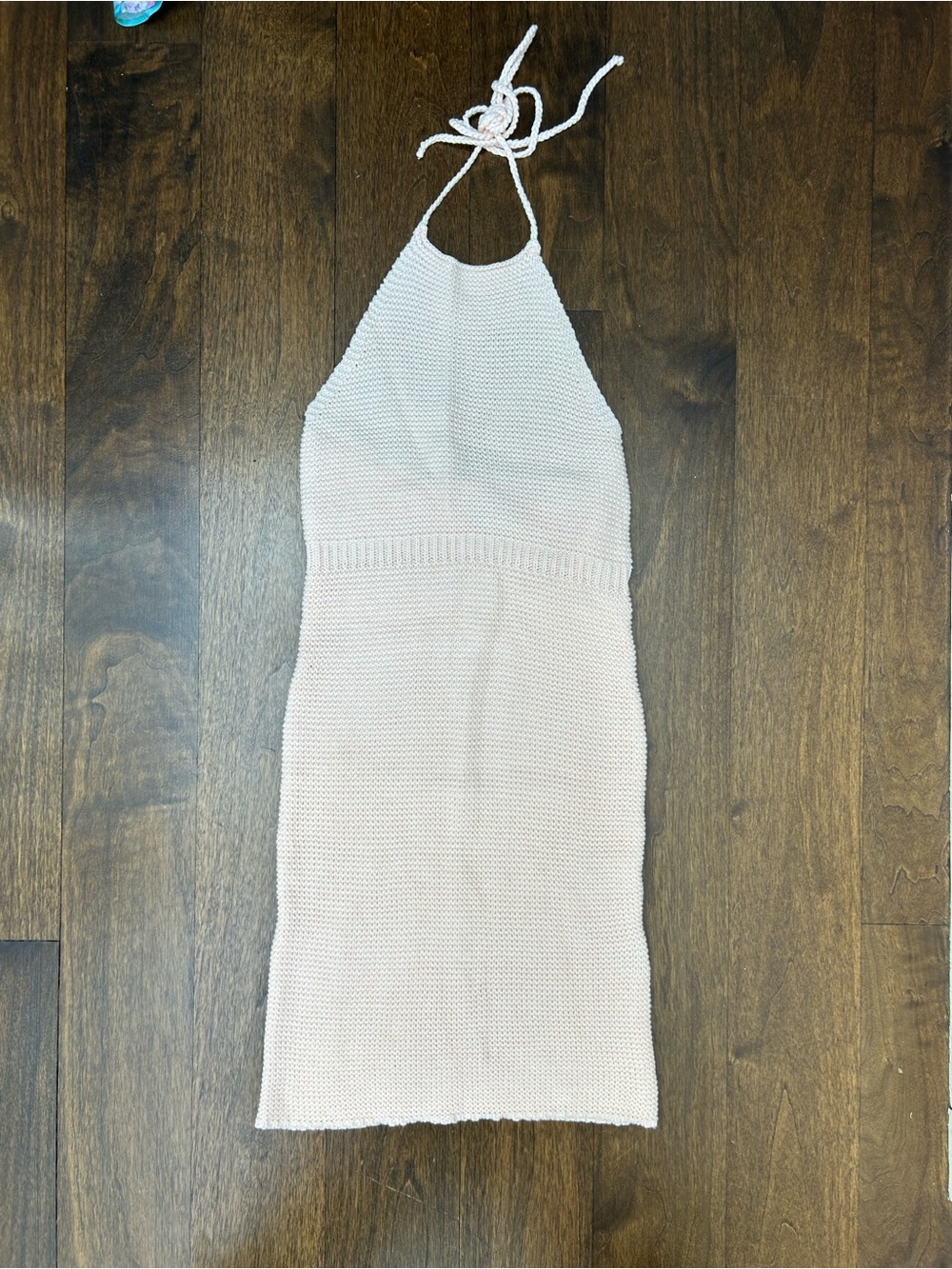 Bardot light pink Halter Knit Slip